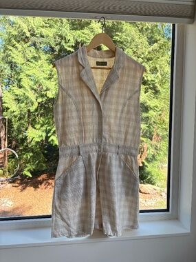 Vintage Esprit gingham romper